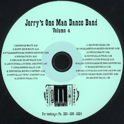 Jerry Bierschbach Vol. 4 " Jerry's One Man Dance Band " - Click Image to Close